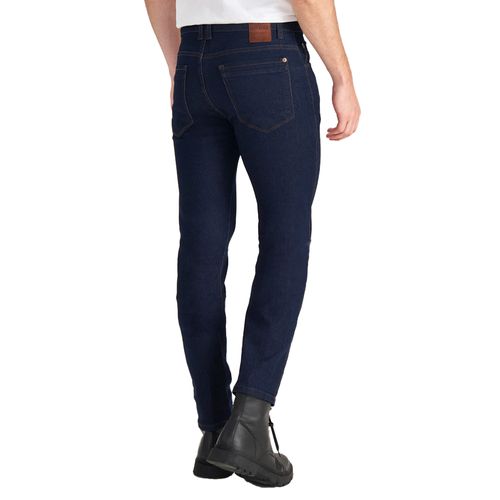 Calça Jeans Masculina Max Denim Slim Básica Azul Escuro