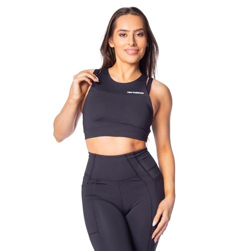 Top Feminino New Balance Achiever Preto