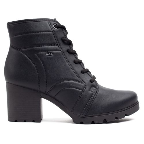 Coturno Feminino Dakota de Salto Bloco Preto