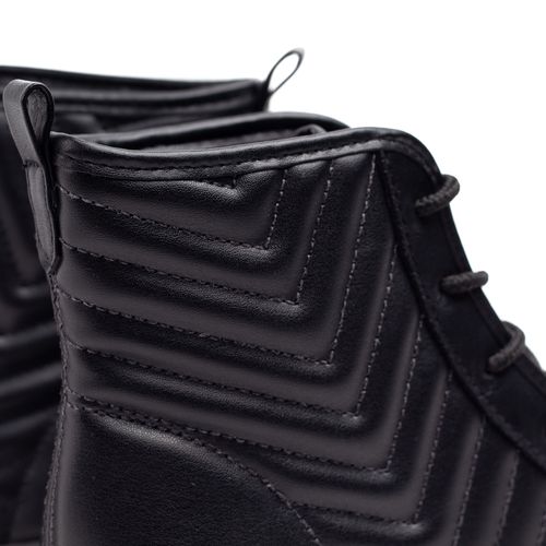 Coturno Infantil Molekinha Matelassê Preto
