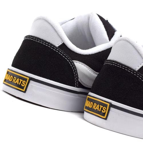 Tênis Unissex Mad Rats Bulky Classic 90 Preto/branco