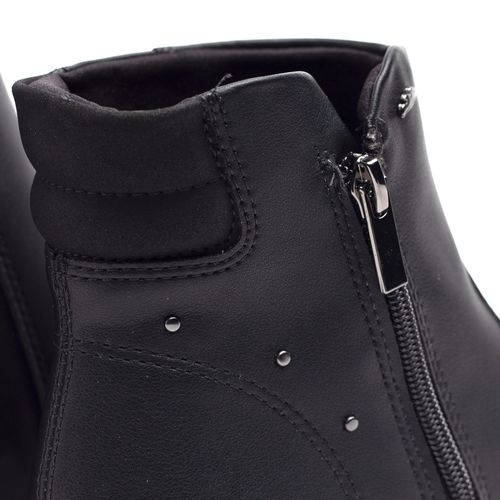 Bota Feminina Dakota Zíper Lateral Preto