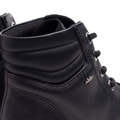 Coturno Feminino Dakota de Cano Curto Preto