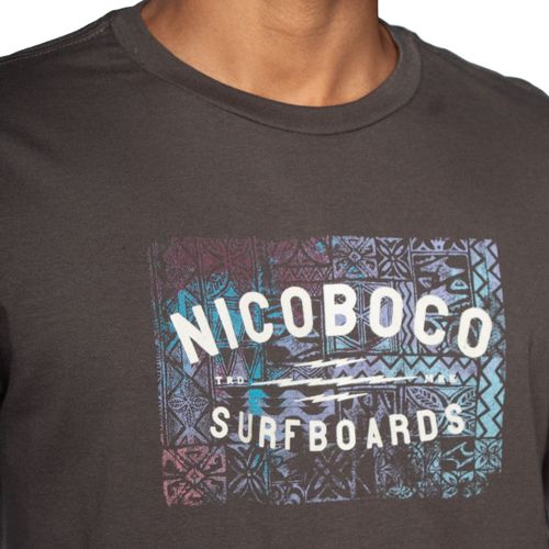 Camiseta Masculina Nicoboco Manga Longa Aiden Cinza Escuro
