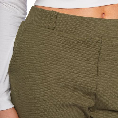 Calça Feminina Cativa Slim Malha Verde Musgo