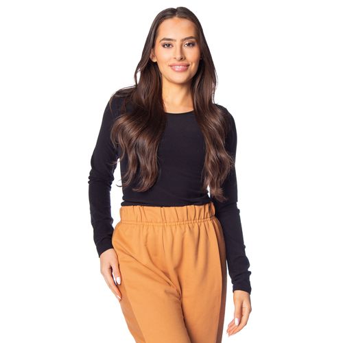 Blusa Feminina Cativa Básica Soft Preto