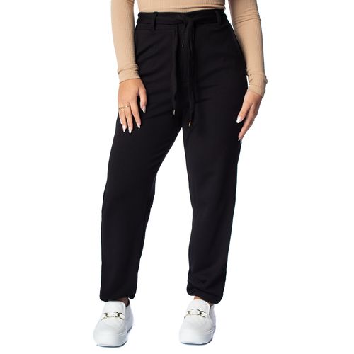 Calça Feminina Rovitex Endless Jogger com Cinto Preto