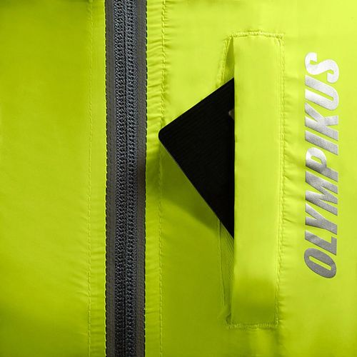 Jaqueta Corta Vento Masculina Olympikus Ultra 2.0 Amarelo Neon