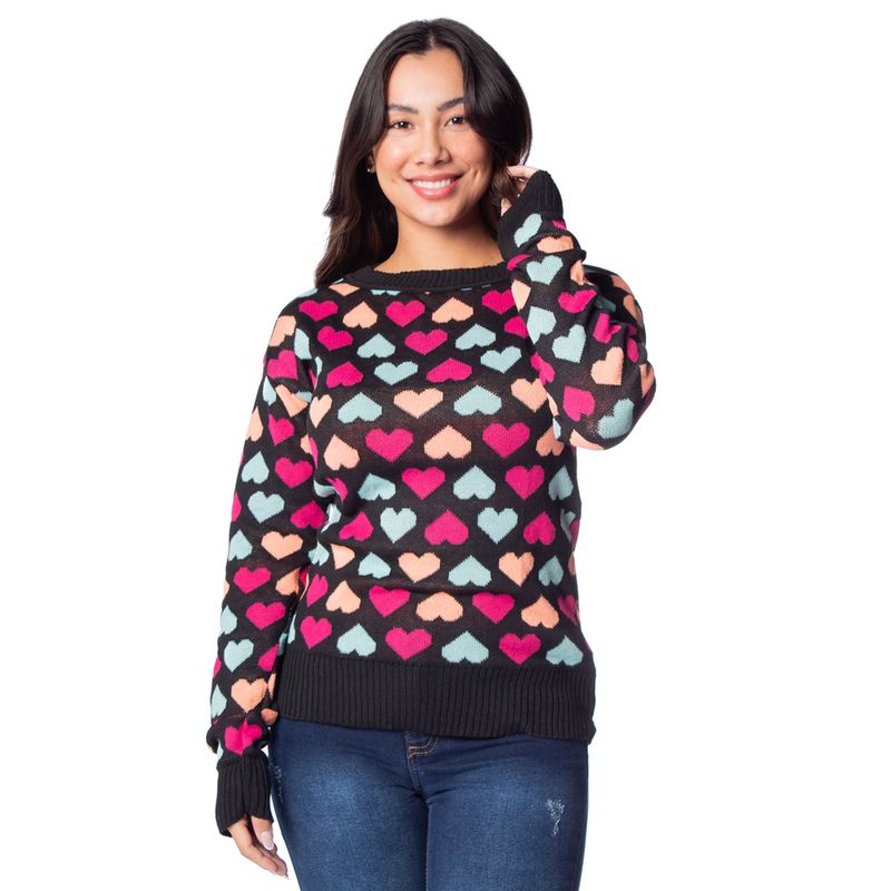 blusa-feminina-oliveira-malhas-tricot-419-preto-rosa-10.36419-a