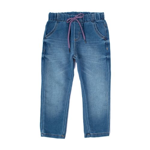 Calça Jeans Infantil Oznes com Elástico 2-3 Azul