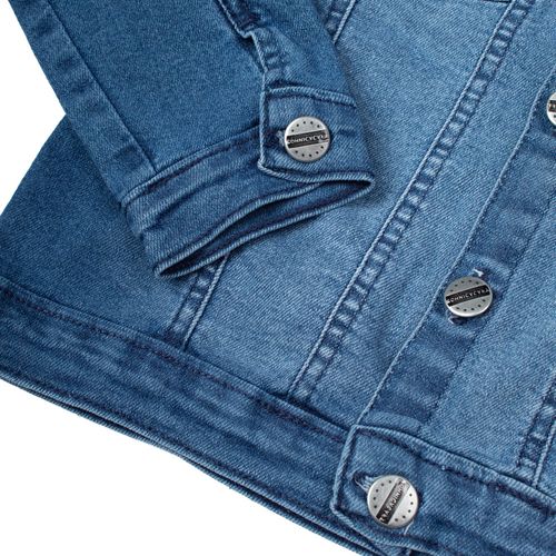 Jaqueta Jeans Infantil Trajadinhos Azul