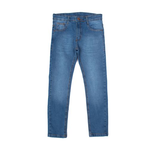 Calça Jeans Juvenil Oznes 10-16 Slim Azul Claro