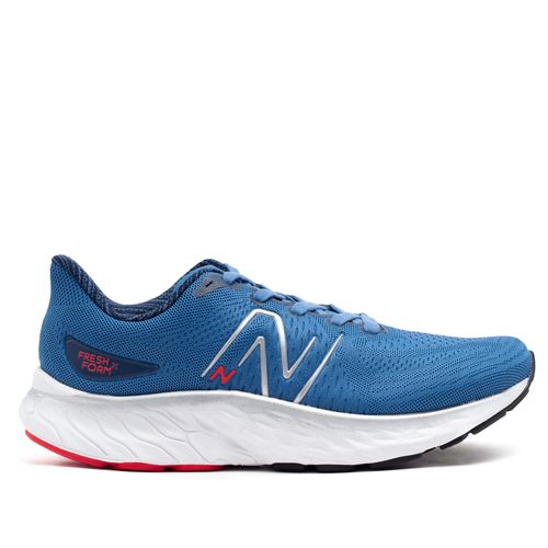 Tênis Masculino New Balance Fresh Foam X EVOZ V3 Azul
