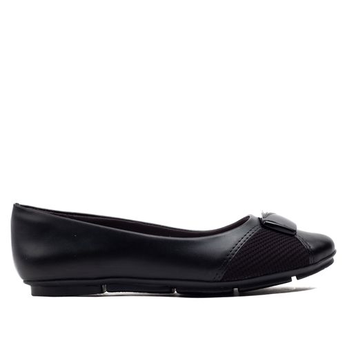Sapatilha Feminina ComfortFlex Preto