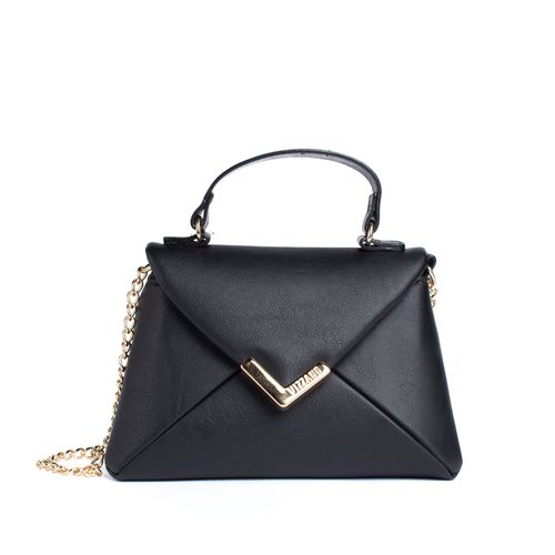 Bolsa Feminina Vizzano Transversal Corrente Pequena Preto