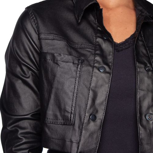 Jaqueta Feminina Sawary Resinada Preto