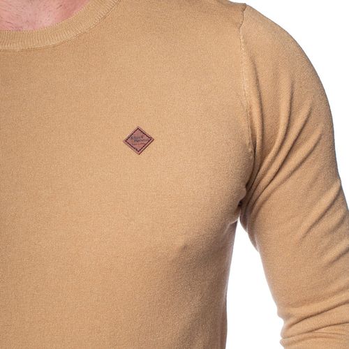 Suéter Masculino Red Nose Gola Redonda Caramelo