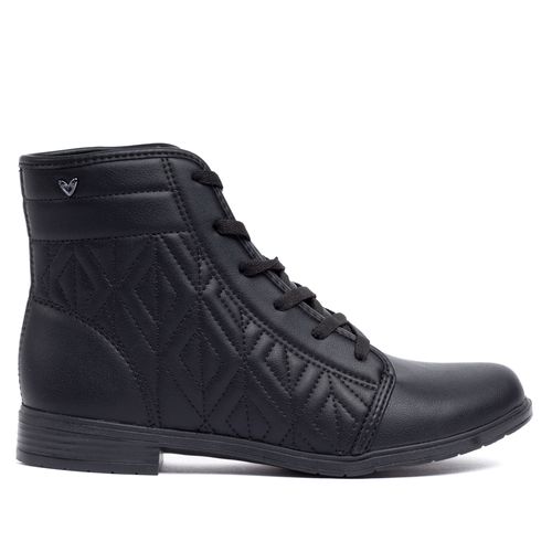 Coturno Feminino  Mississipi Matelassê Preto