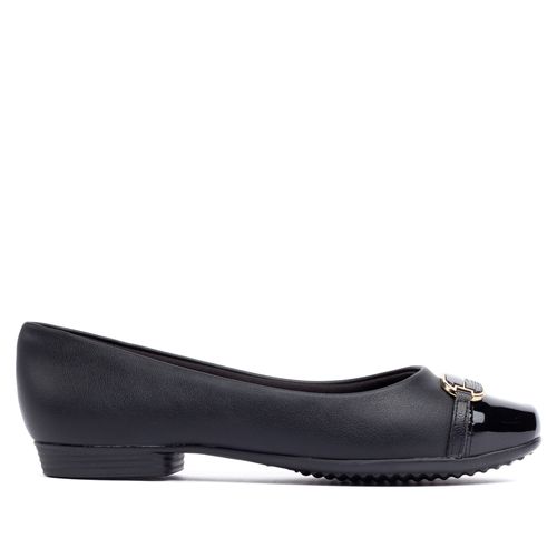 Sapatilha Feminina Piccadilly Raquel Salto Baixo Preto