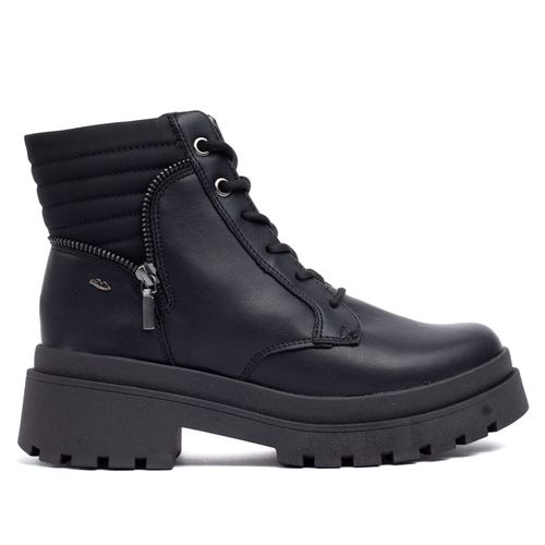 Coturno Feminino Dakota com Zíper Lateral Preto