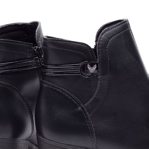 Bota Feminina Mississipi de Cano Curto Preta