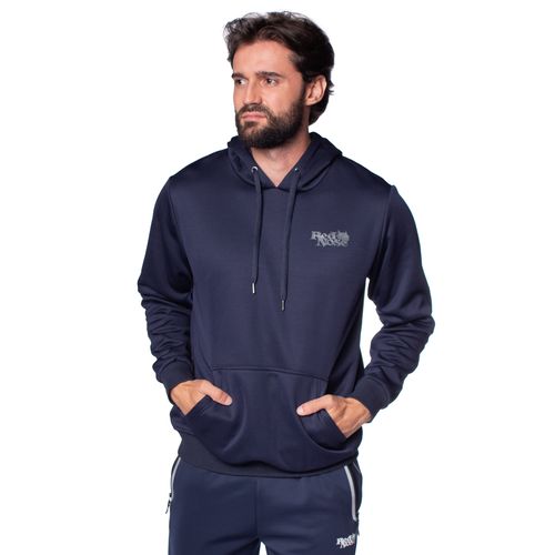 Blusão de Moletom Masculino Red Nose Liso Marinho