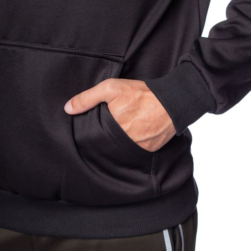 Blusão de Moletom Masculino Red Nose com Estampa Preto