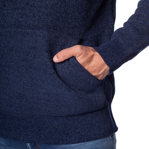 Blusão Masculino Red Nose com Forro de Pelinhos Cinza Azul Escuro