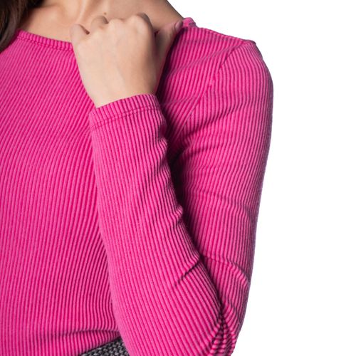 Blusa Feminina Cativa Malha Cotelê Rosa
