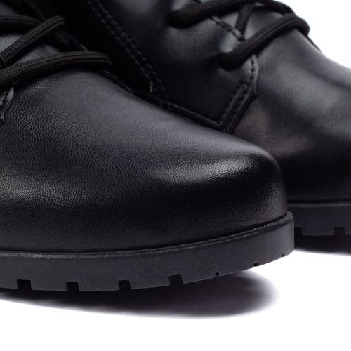 Coturno Feminino Via Marte Tratorado Preto