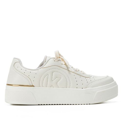 Tênis Feminino Kolosh com Detalhe Dourado Branco