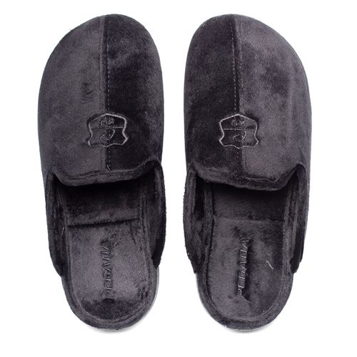 Pantufa Masculina Pegada Preto