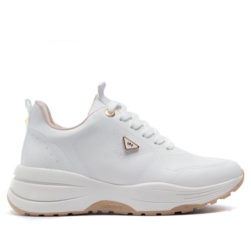 Tênis Feminino Via Marte em Napa com Microfuros Branco