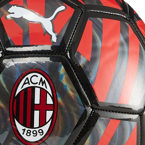 Bola de Futebol Puma Milan Preto/vermelho