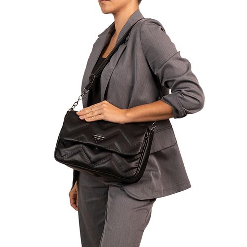 Bolsa Feminina Rafitthy Transversal Pequena Preta