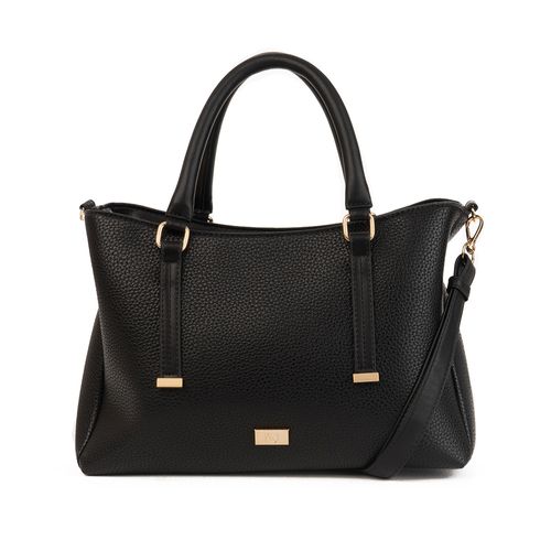 Bolsa Feminina Rafitthy Tote Média Preta
