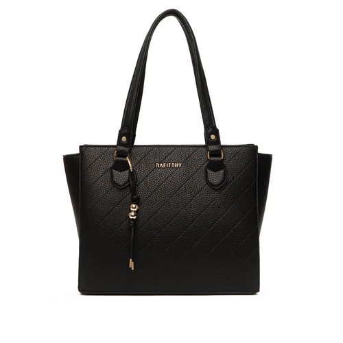 Bolsa Feminina Rafitthy Tote Média Preta