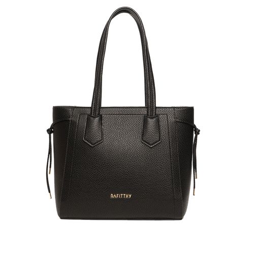 Bolsa Feminina Rafitthy Tote Média Preta