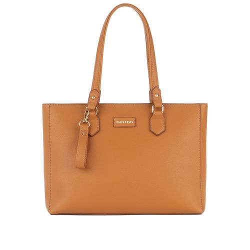 Bolsa Feminina Rafitthy Tote Grande Caramelo