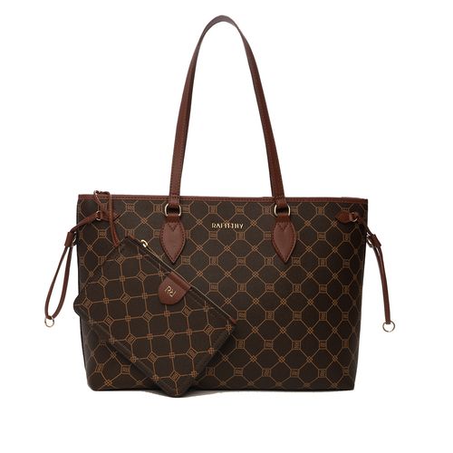 Bolsa Feminina Rafitthy Tote Grande Marrom