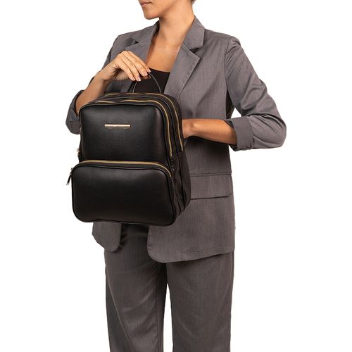 Mochila Feminina Rafitthy Pequena Preta