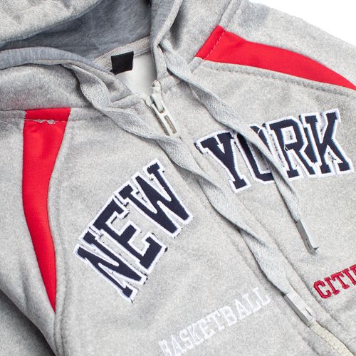 Conjunto de Moletom Infantil Sea Surf New York Menino Cinza Claro