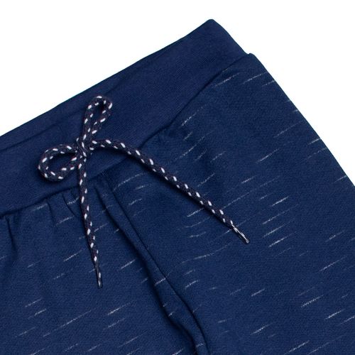 Calça de Moletom Infantil Pitiska Mesclada Marinho