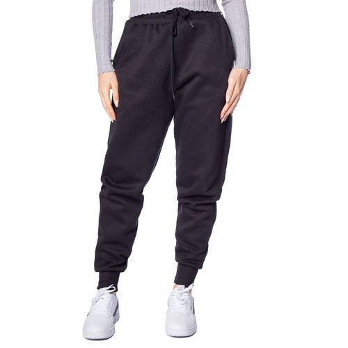 Calça de Moletom Feminina Over Surf Jogger Preto