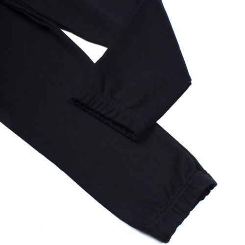 Calça de Moletom Infantil Pitiska Lisa Preto