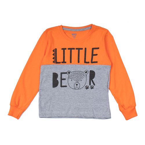 Camiseta Infantil Pitiska Little Bear Laranja