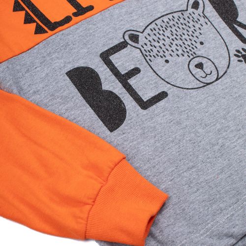 Camiseta Infantil Pitiska Little Bear Laranja