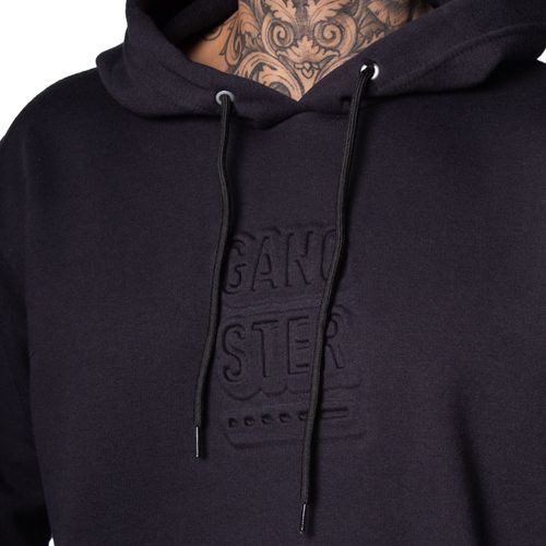 Moletom Masculino Gangster Canguru Preto