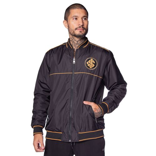 Jaqueta Bomber Masculina Legend Internacional Golden Preto/dourado