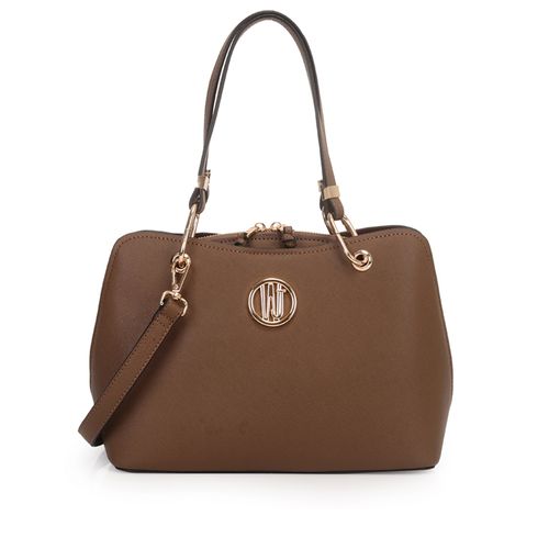 Bolsa Feminina WJ Tiracolo Média Marrom